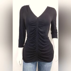 White House Black Market Shirt in Black. Size M